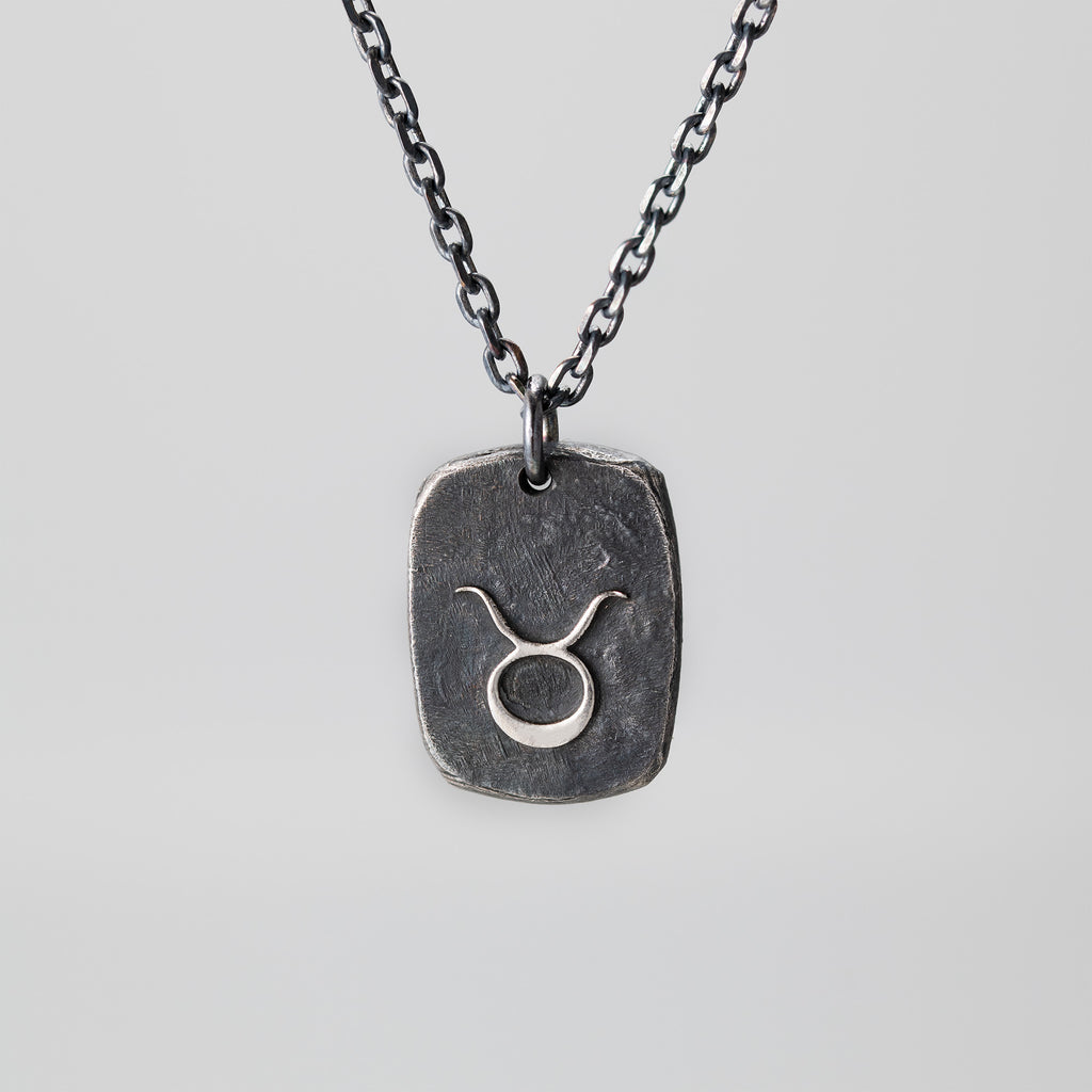 Mens Initial Necklace | military dog tag necklace Necklace | Handcrafted Man's Letter necklace