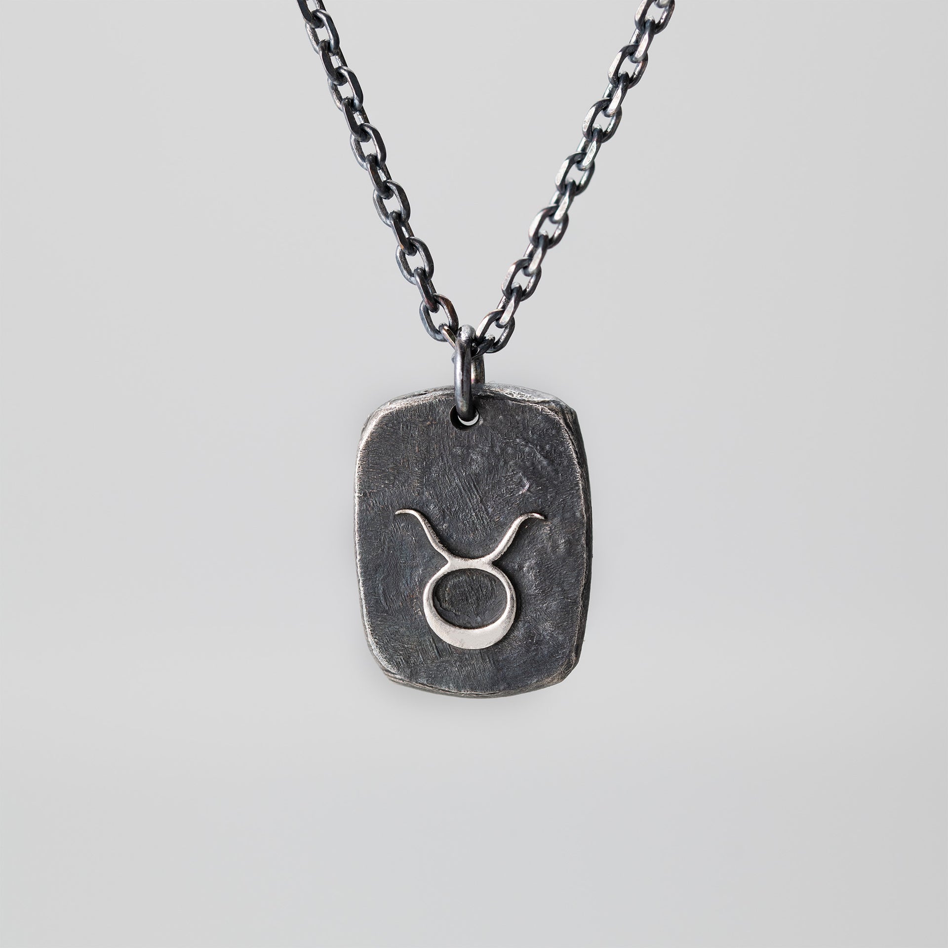 Custom sterling silver dog tag charm necklace for meaningful everyday wear