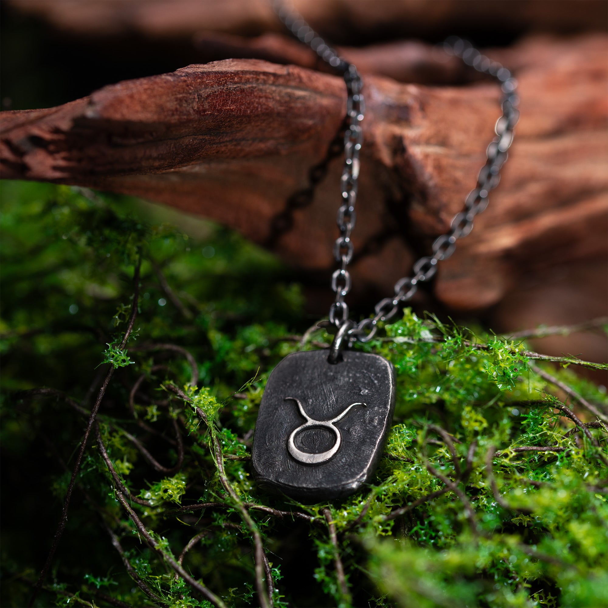 Mens Initial Necklace | military dog tag necklace Necklace | Handcrafted Man's Letter necklace
