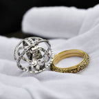 Custom Astronomical Sphere Ring or Pendant, Fully Personalized Jewelry