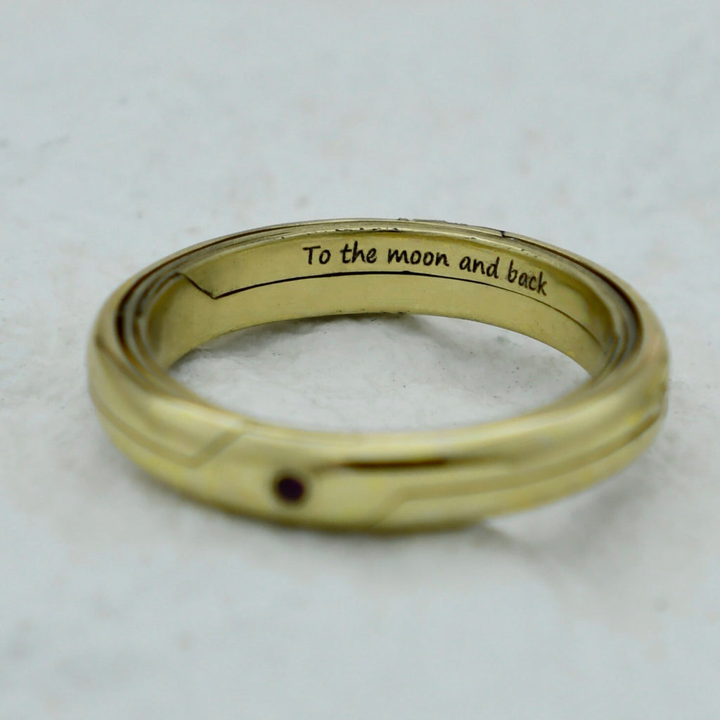 Personalized Dual Birthstone Astronomical Ring can unfold into an astronomical sphere pendant/couple rings/Birthday Gift/Foldable ring
