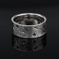 Personalized Celestial Band/ Viking Wedding Band/Planet ring/Rustic Engagement Ring/Chunky rings/Unique Gift/Moon and Star ring