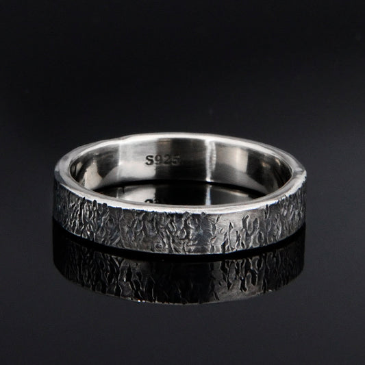 Personalized Hammered Ring for Viking Wedding and Rustic Engagement,Hand Forged Ring, handmade ring for her, gift for her