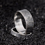 Personalized Hammered Viking Wedding Band for Couple ring set /Engagement Ring /Wedding ring set/promise ring/unique ring