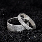 Sterling Silver Gypsophila Shining Ring like Diamond Will change with Light Reflection/galaxy of stars band/wedding engagement promise ring