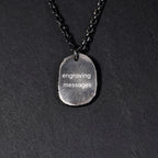 Personalized Family Birthstone Necklace made with S925 / Initial Necklace With Birthstone / gift for him/ father Gift