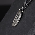 Protection Amulet Necklace in Sterling Silver/ Pendant fu lu shou, feng shiu, Taoism.