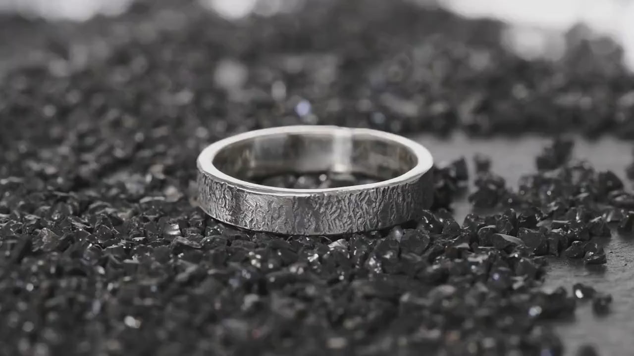 Personalized Hammered Ring for Viking Wedding and Rustic Engagement,Hand Forged Ring, handmade ring for her, gift for her