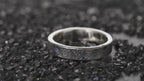 Personalized Celestial Band/ Viking Wedding Band/ Handmade Rustic Engagement Ring/Moon and Star ring/Unique ring/Forged Ring/Planet ring